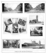 Painesville, Churches, Court House, Fairport Light House, Warehouse, Lake County 1898